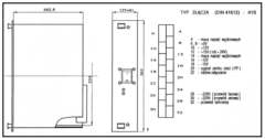 Wymiary zasilacza SPS/MPS-126 EUS